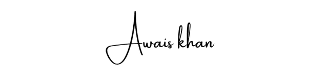 Awais Khan signature